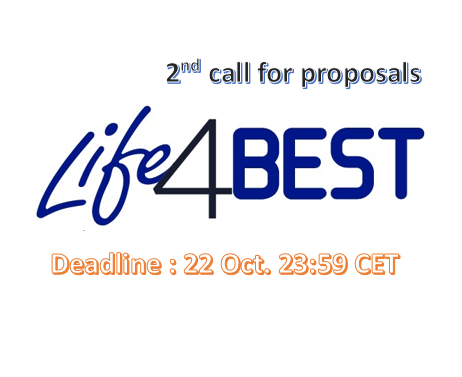 2nd LIFE4BEST call for proposals launched!