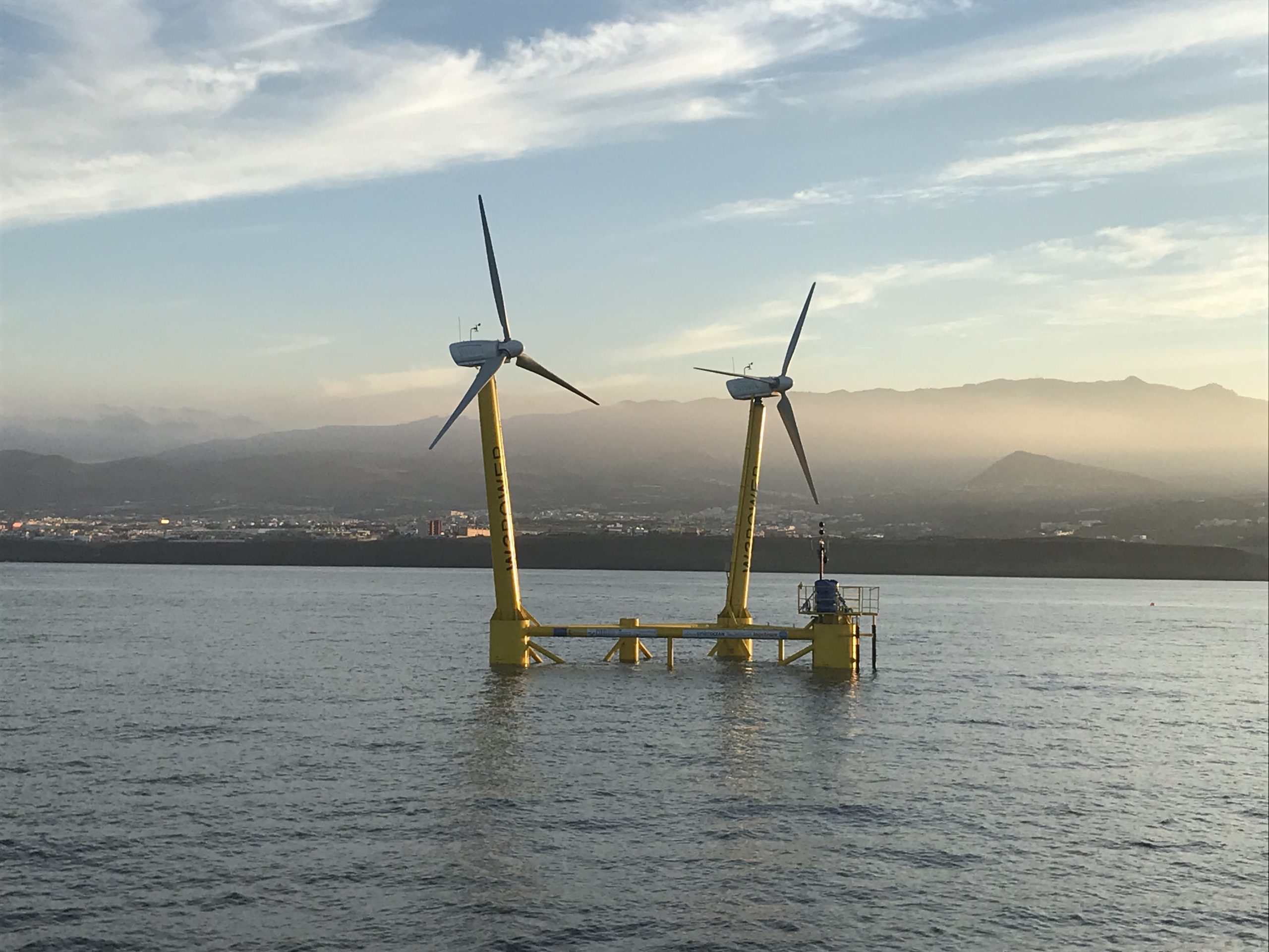 Gran Canaria leads the pioneering AquaWind project to merge wind power and aquaculture