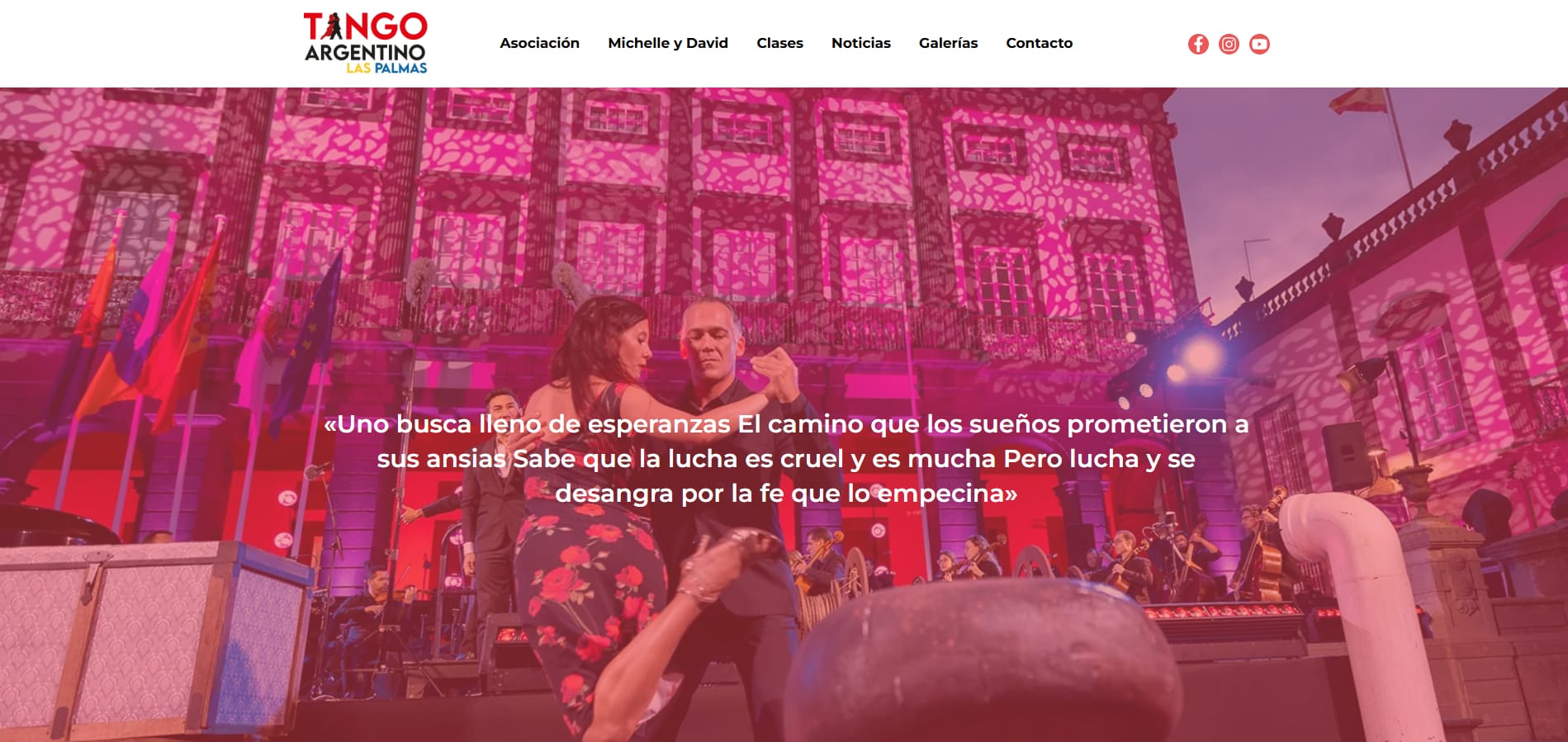 Screenshot Tango Argentino Las Palmas