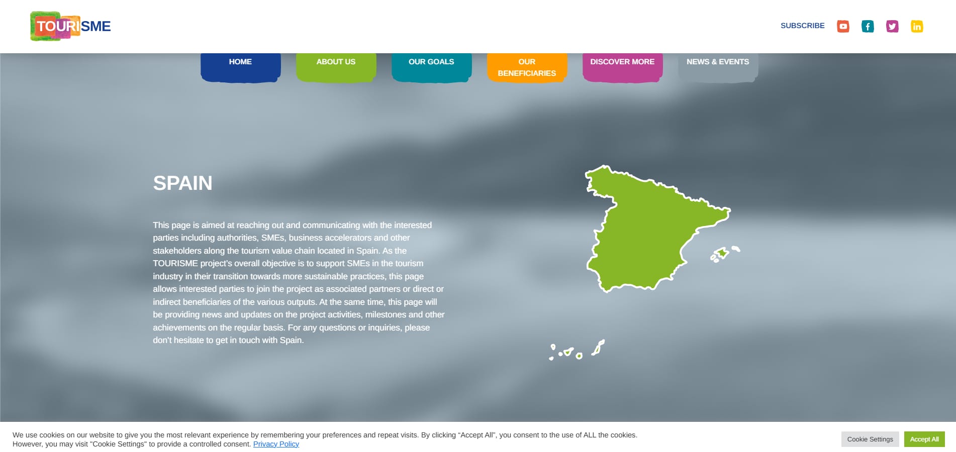 Screenshot TOURISME